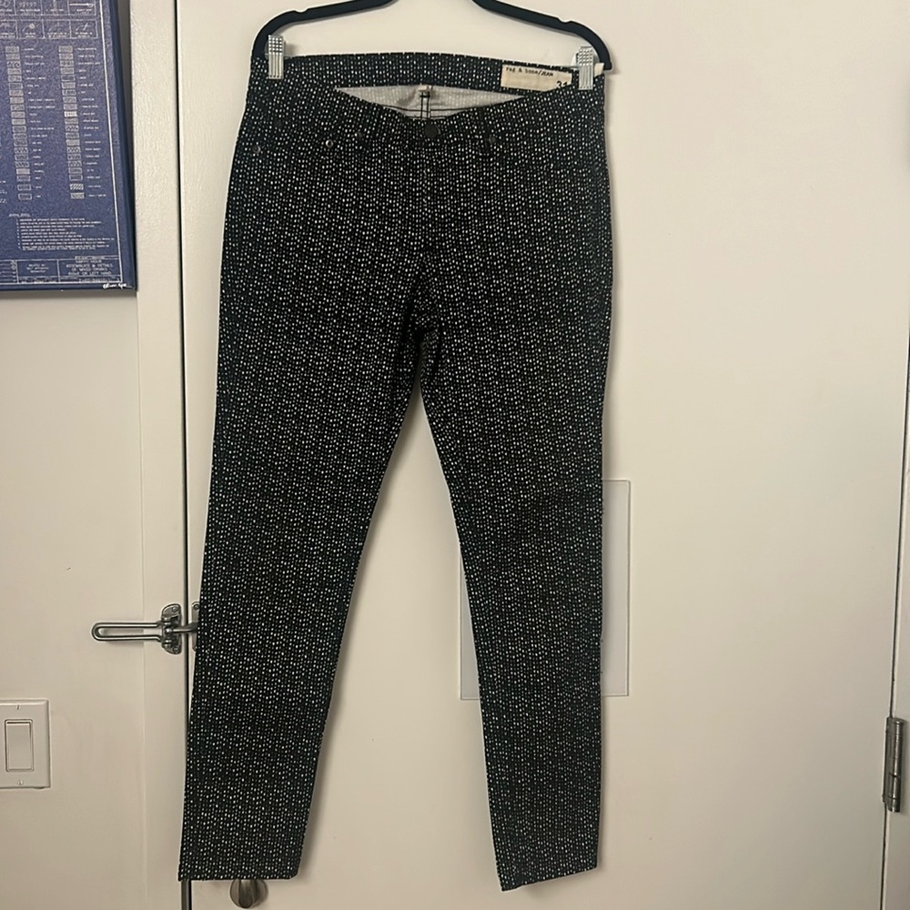 Rag and Bone Arrow Patterned Skinny Jean
